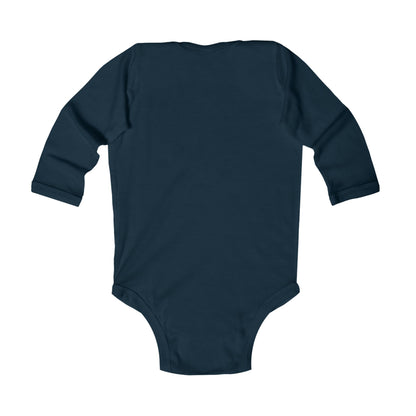 Baby Splash & Dash Elephants Long Sleeve Bodysuit