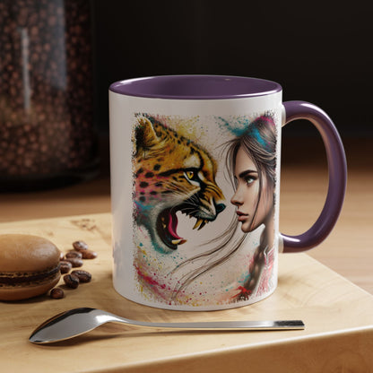 Ukrainian Wild Spirit Girl  Mug  Size 11oz, 15oz