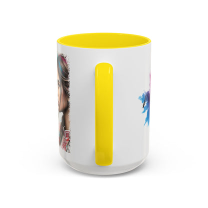 Ukrainian Wild Spirit Girl  Mug  Size 11oz, 15oz