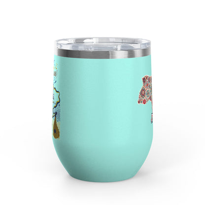 Ukrainian Pride Travel Mug   Size 12oz
