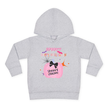 Toddler Pretty in Pink Spooky Season Fleece Hoodie