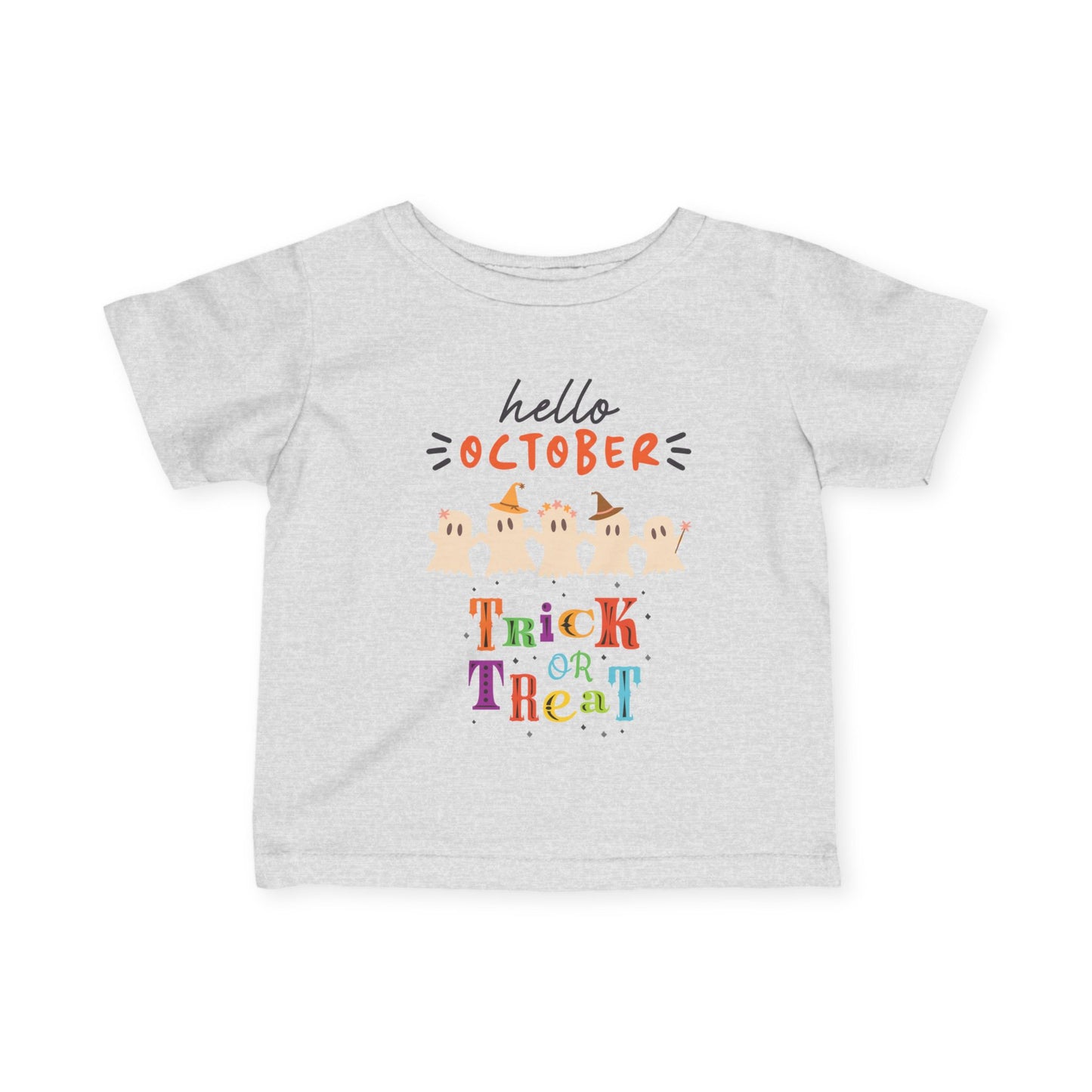 Baby Spooky Rainbow Trick-or-Treat Top Tee