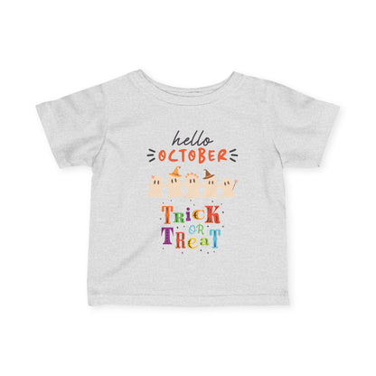 Baby Spooky Rainbow Trick-or-Treat Top Tee