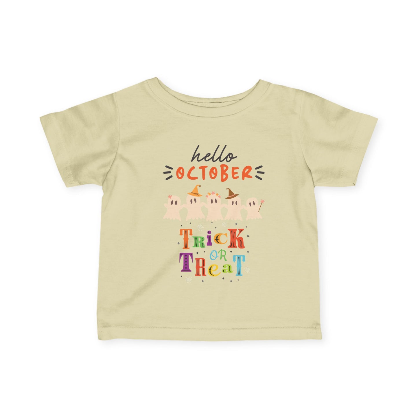 Baby Spooky Rainbow Trick-or-Treat Top Tee