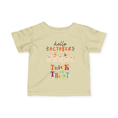 Baby Spooky Rainbow Trick-or-Treat Top Tee
