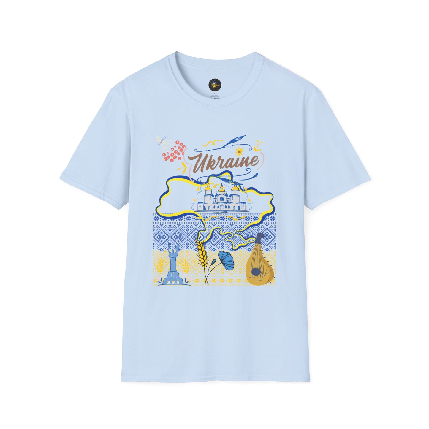 Fields, Faith & Freedom - Unisex Cotton T-Shirt for Men & Women