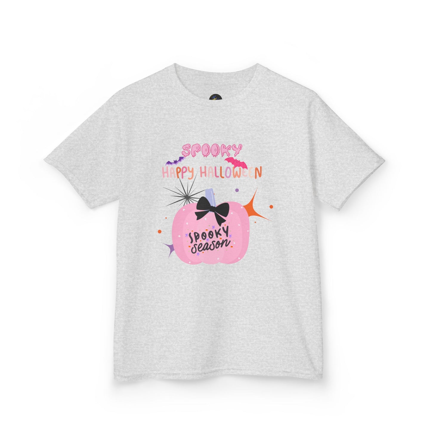 Kids Pretty in Pink Spooky Season Tee