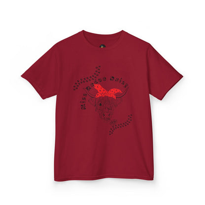 Kids Sweet Sage Cowgirl  Fun Graphic Tee