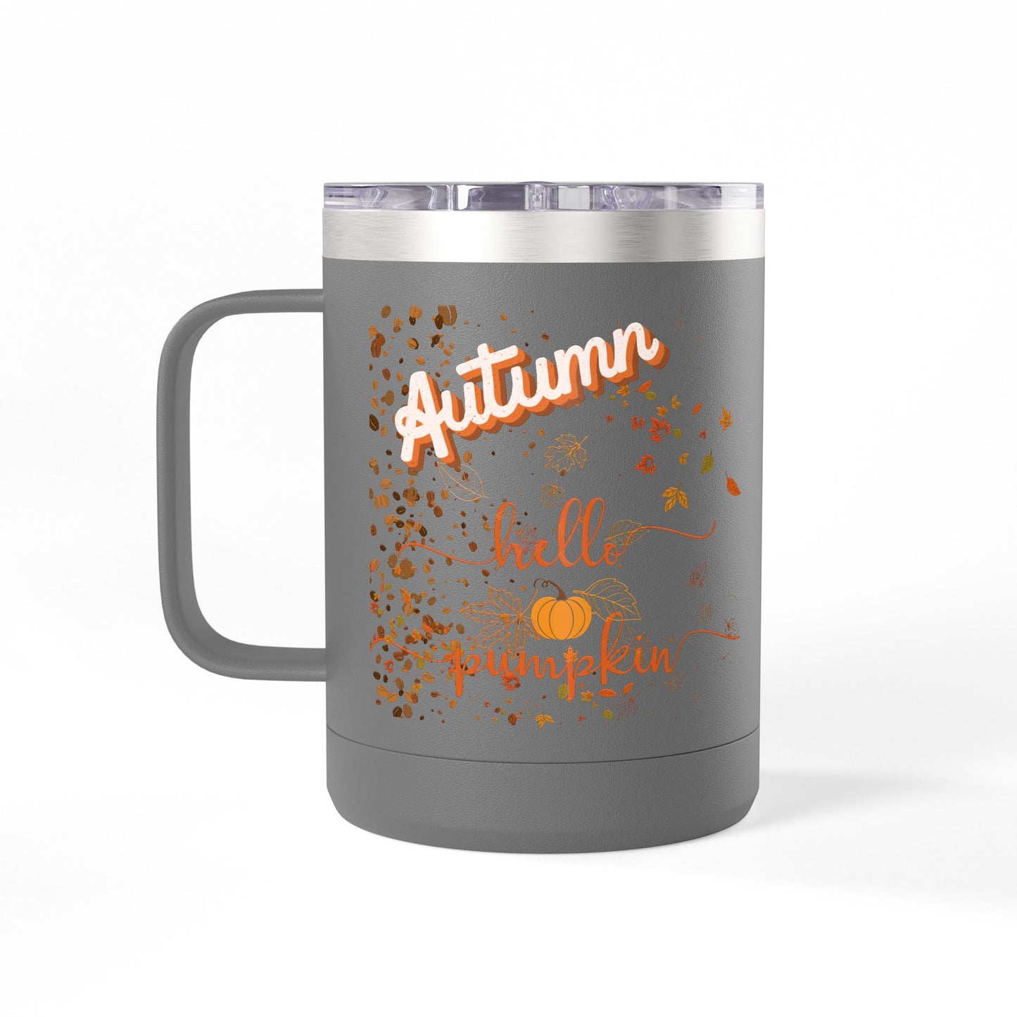 Autumn Coffee Mug Tumbler, 15oz