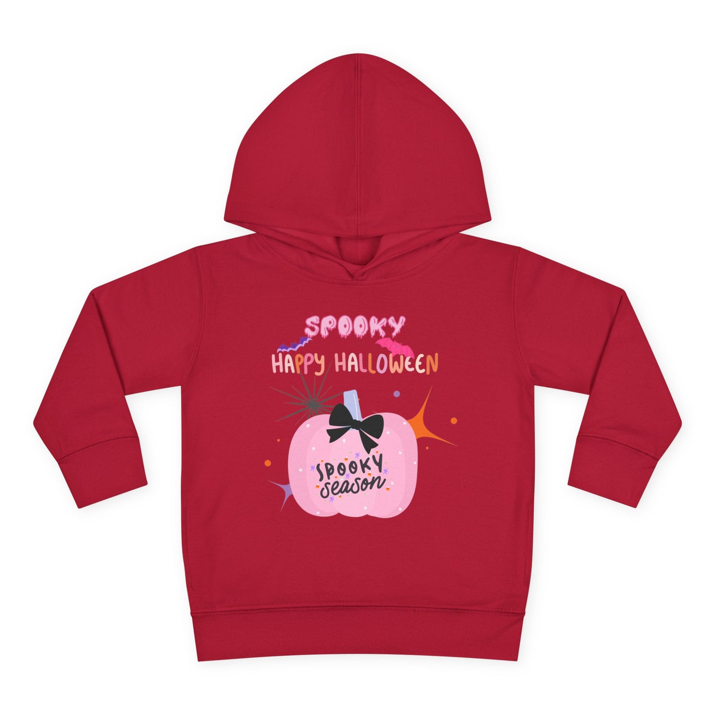 Toddler Pretty in Pink Spooky Season Fleece Hoodie