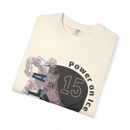 PERSONALIZE Women's Hockey Goalkeeper Garment-Dyed T-shirt