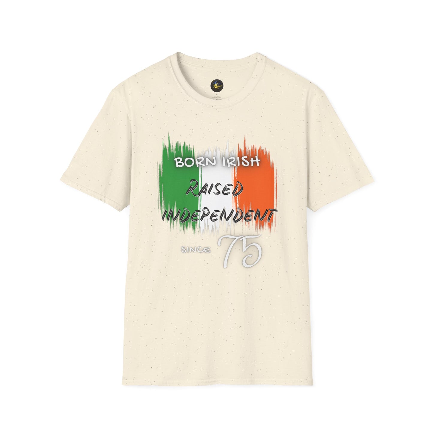 PERSONALIZE Born Irish Unisex Cotton T-Shirt - Independent Spirit Tee