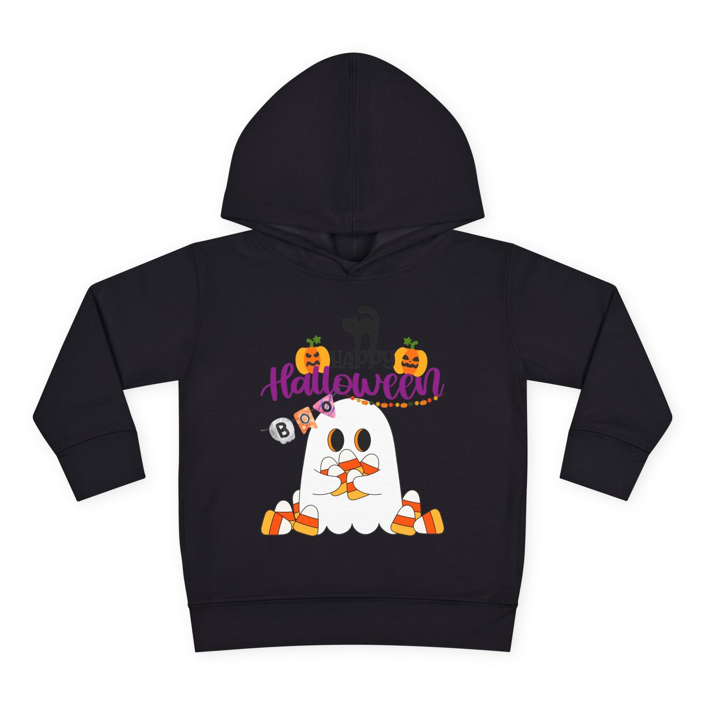 Toddler Candy Ghost Cutie Fleece Hoodie