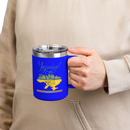 Ukrainian Kozak  Mug Tumbler, 15oz