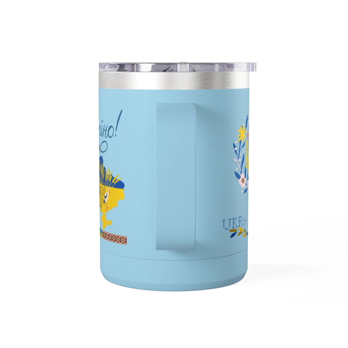 Ukrainian Kozak  Mug Tumbler, 15oz