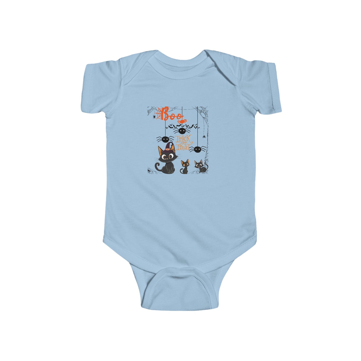 Baby Purr & Scare Short Sleeve Bodysuit
