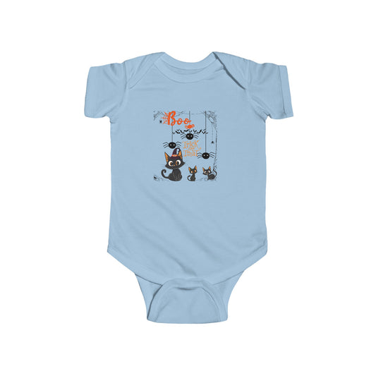 Baby Purr & Scare Short Sleeve Bodysuit