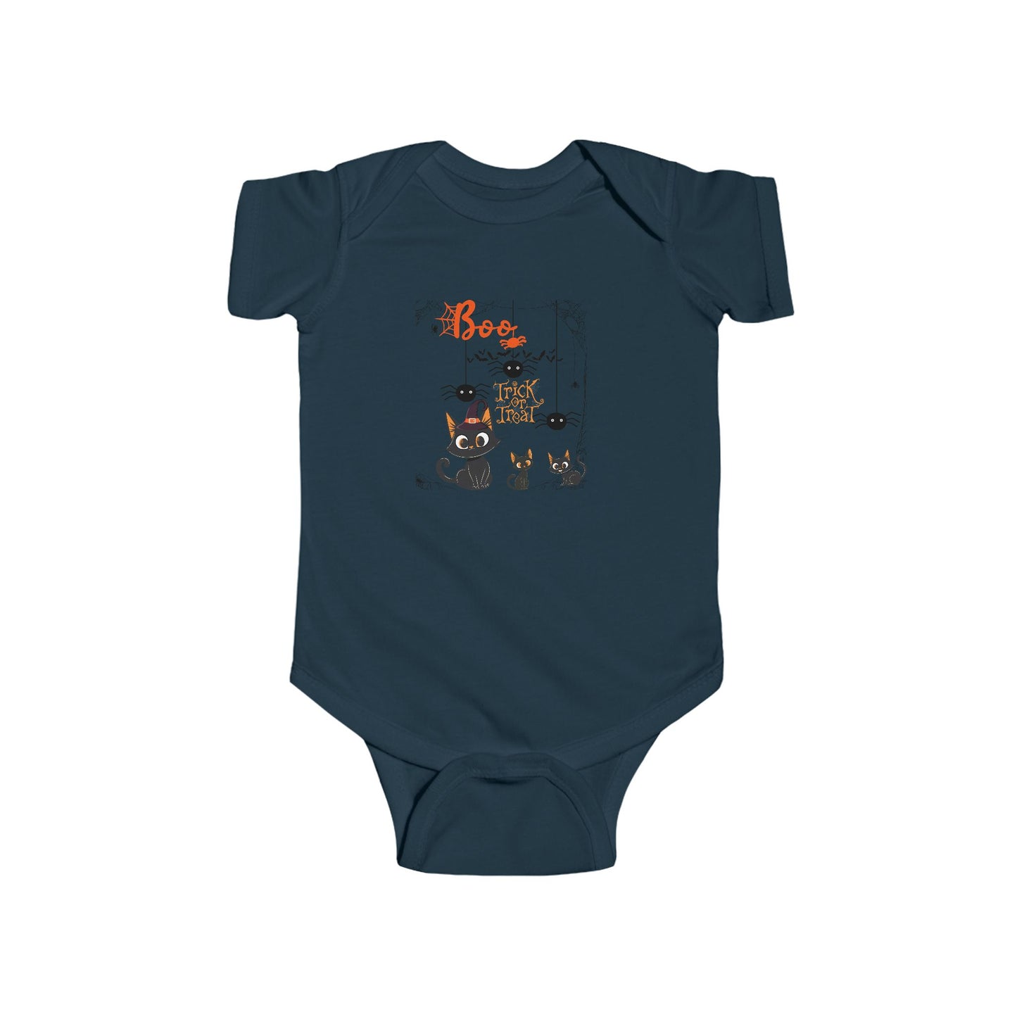 Baby Purr & Scare Short Sleeve Bodysuit