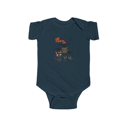 Baby Purr & Scare Short Sleeve Bodysuit