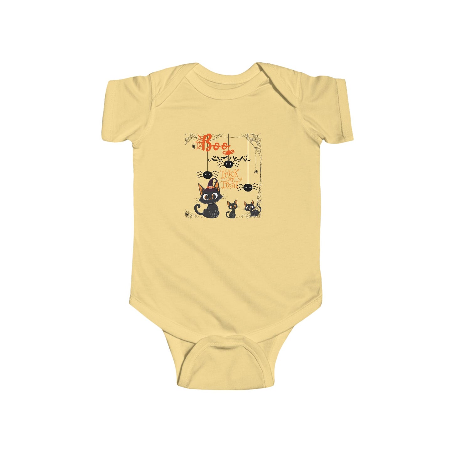 Baby Purr & Scare Short Sleeve Bodysuit