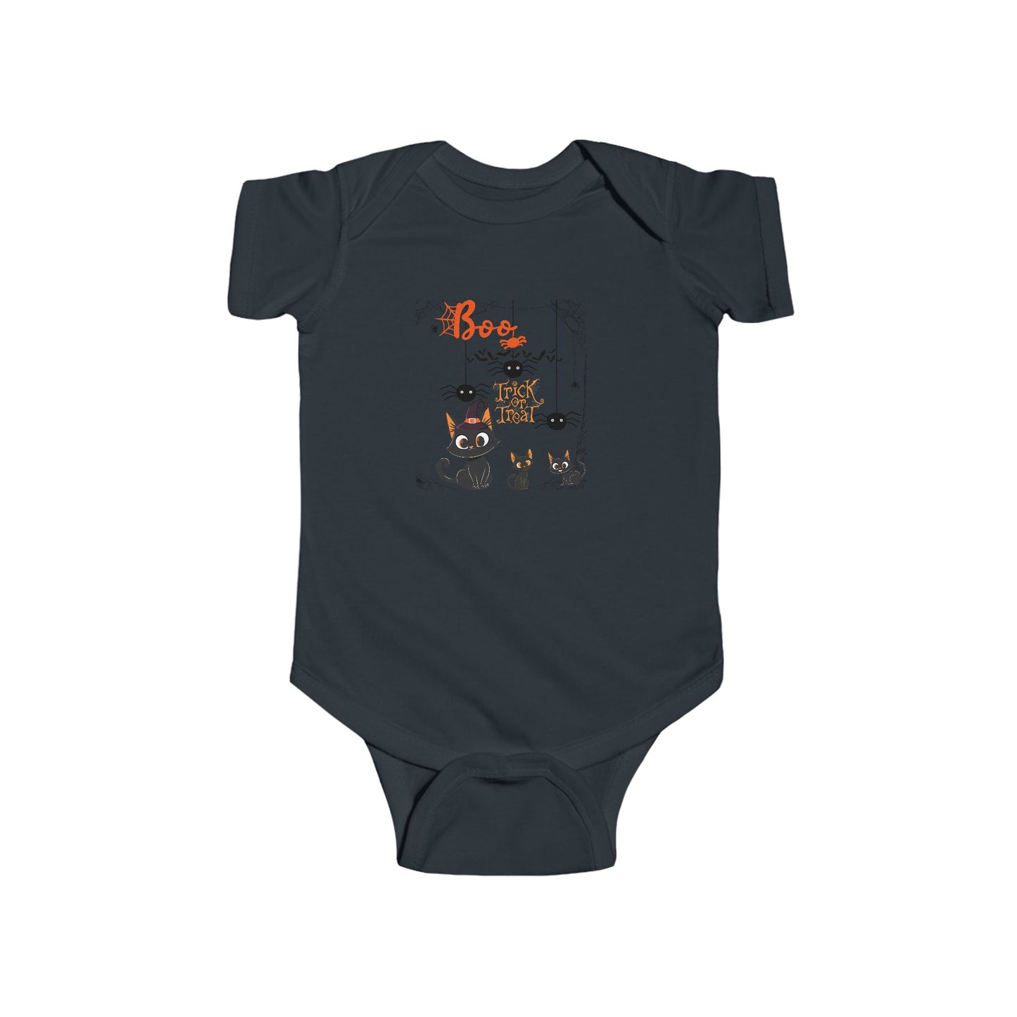 Baby Purr & Scare Short Sleeve Bodysuit