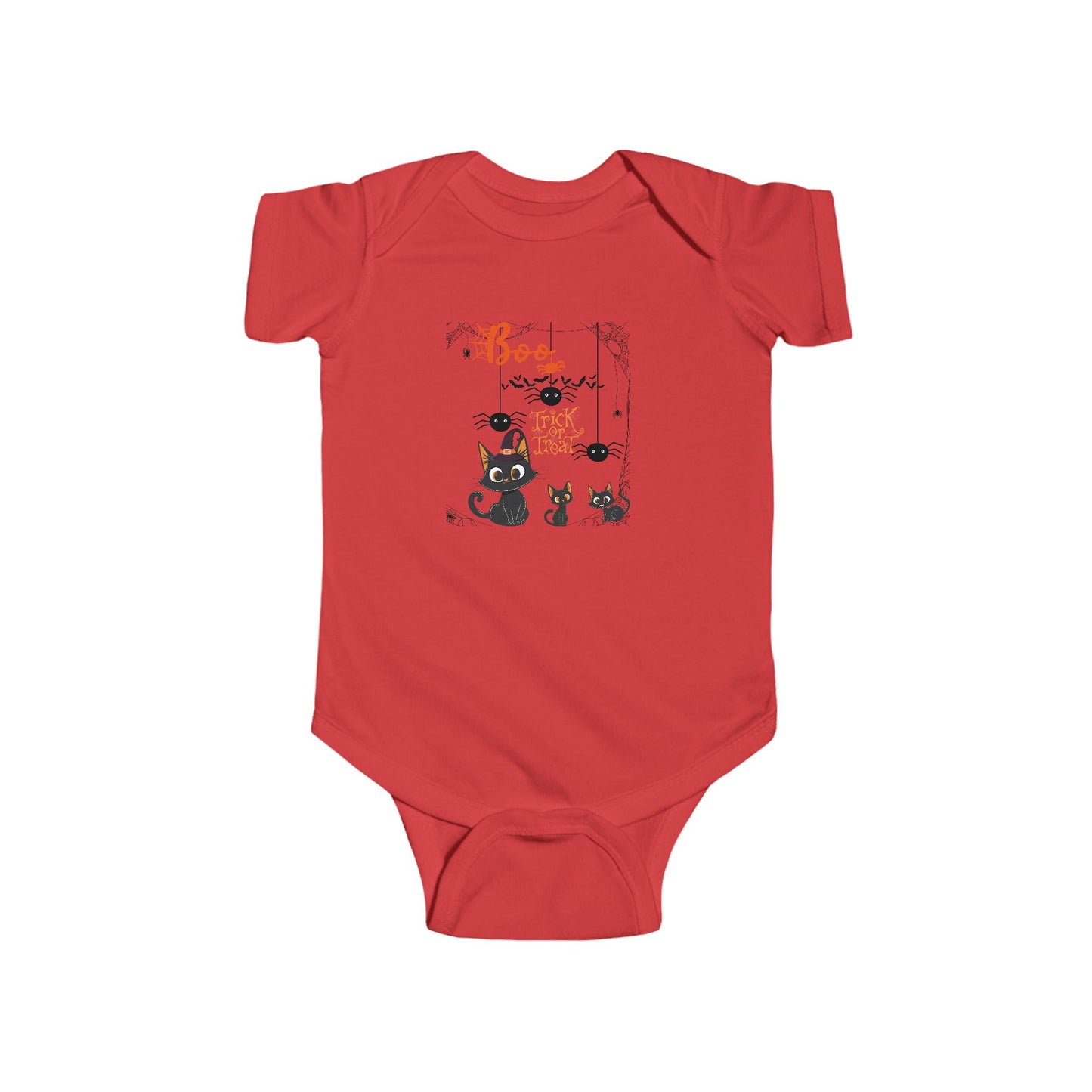 Baby Purr & Scare Short Sleeve Bodysuit