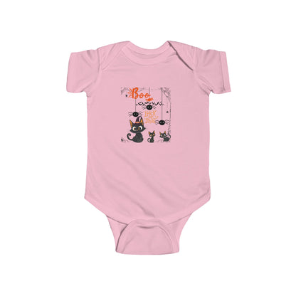Baby Purr & Scare Short Sleeve Bodysuit