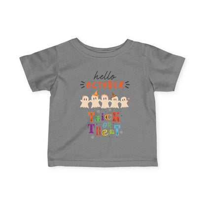 Baby Spooky Rainbow Trick-or-Treat Top Tee