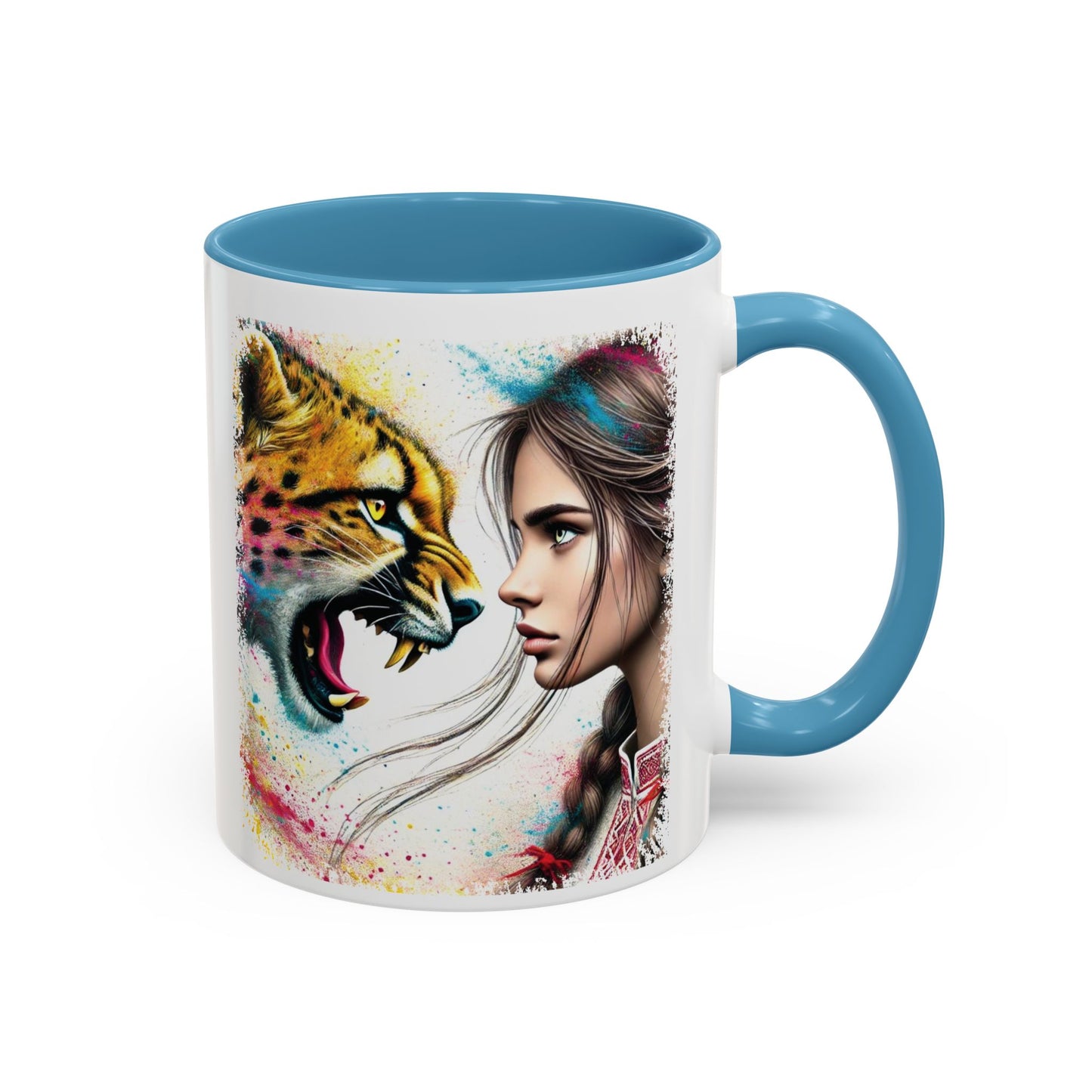 Ukrainian Wild Spirit Girl  Mug  Size 11oz, 15oz