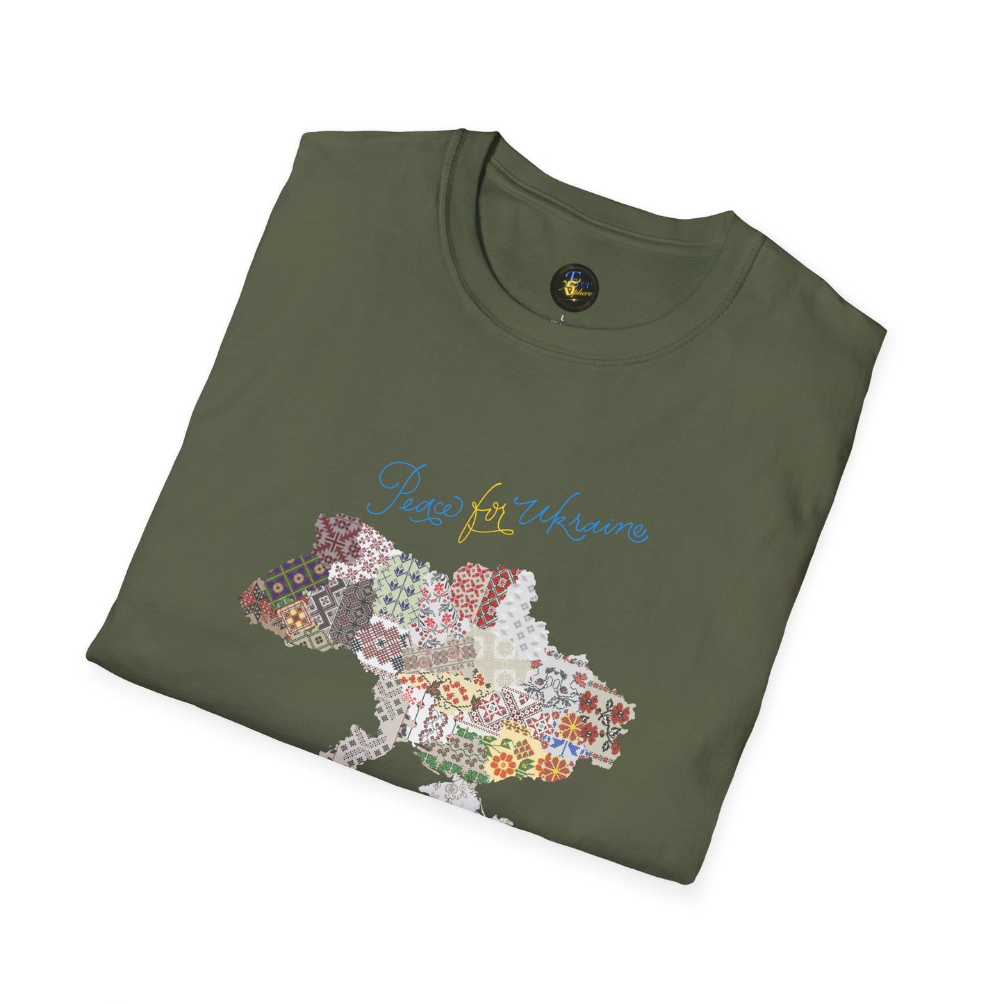 Peace in Every Stitch - Unisex Cotton T-Shirt