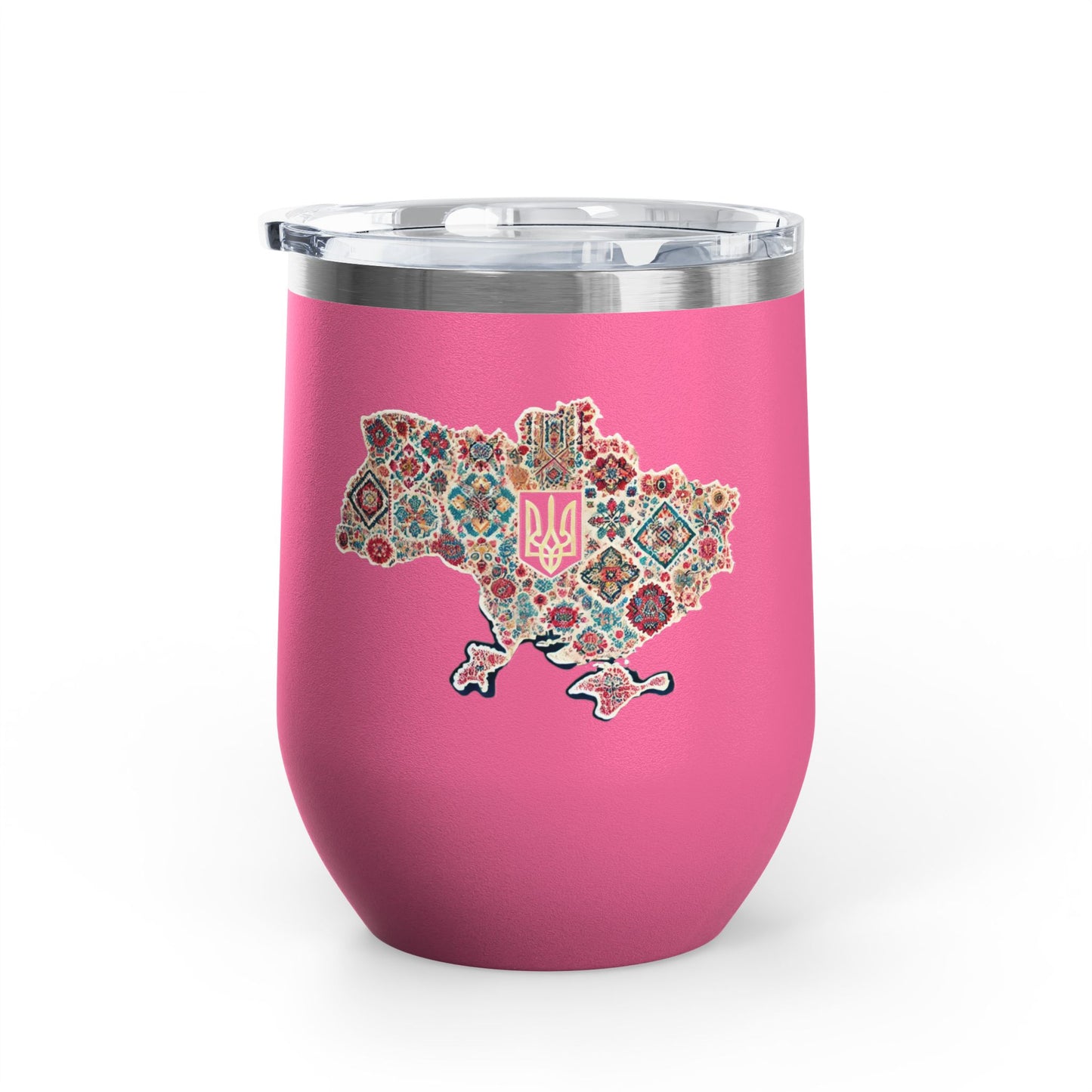 Ukrainian Pride Travel Mug   Size 12oz