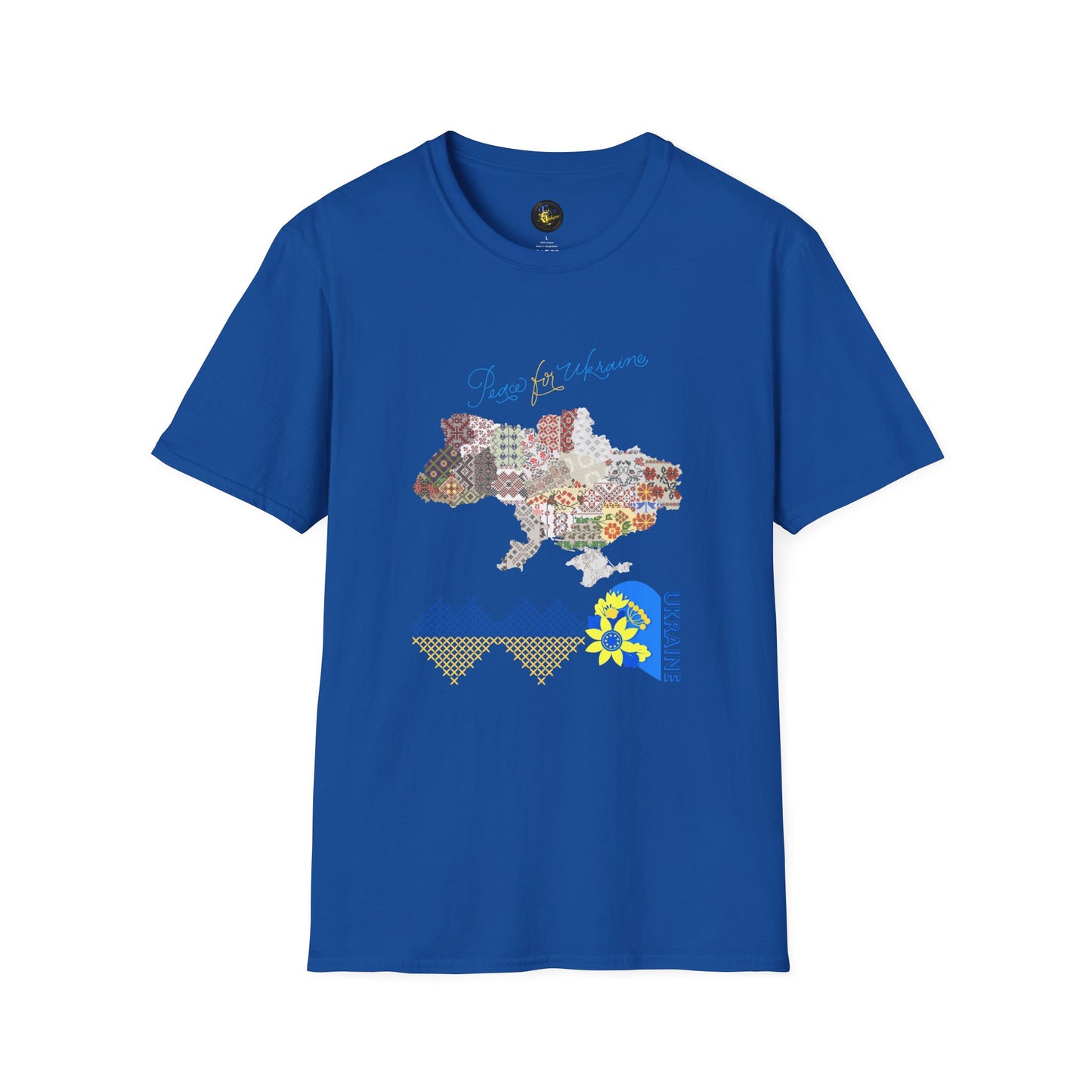 Peace in Every Stitch - Unisex Cotton T-Shirt