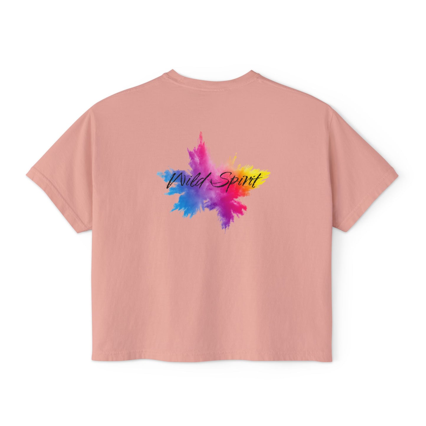 PERSONALIZE Ukrainian Soul, Panther Heart - Oversized Boxy Fit Graphic T-shirt