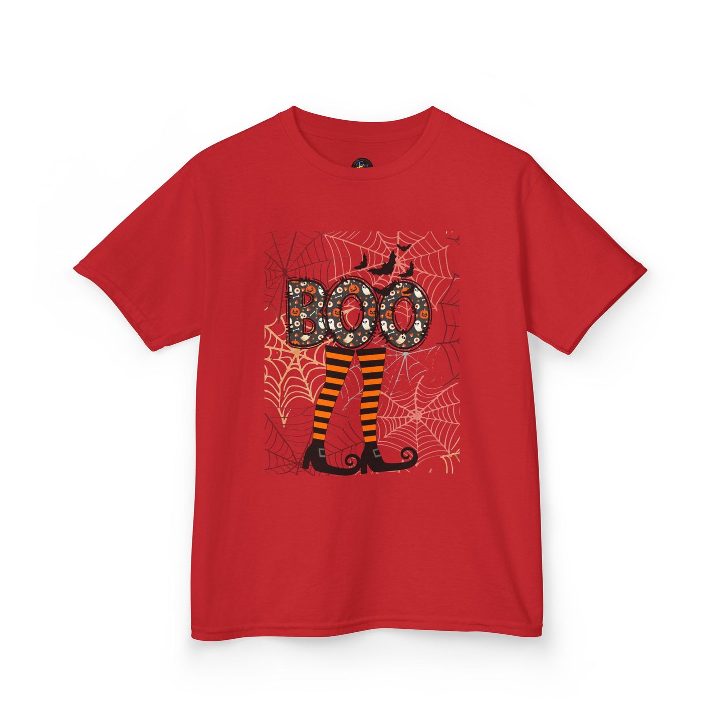 Kids Boo Crew Witch Feet Graphic Tee