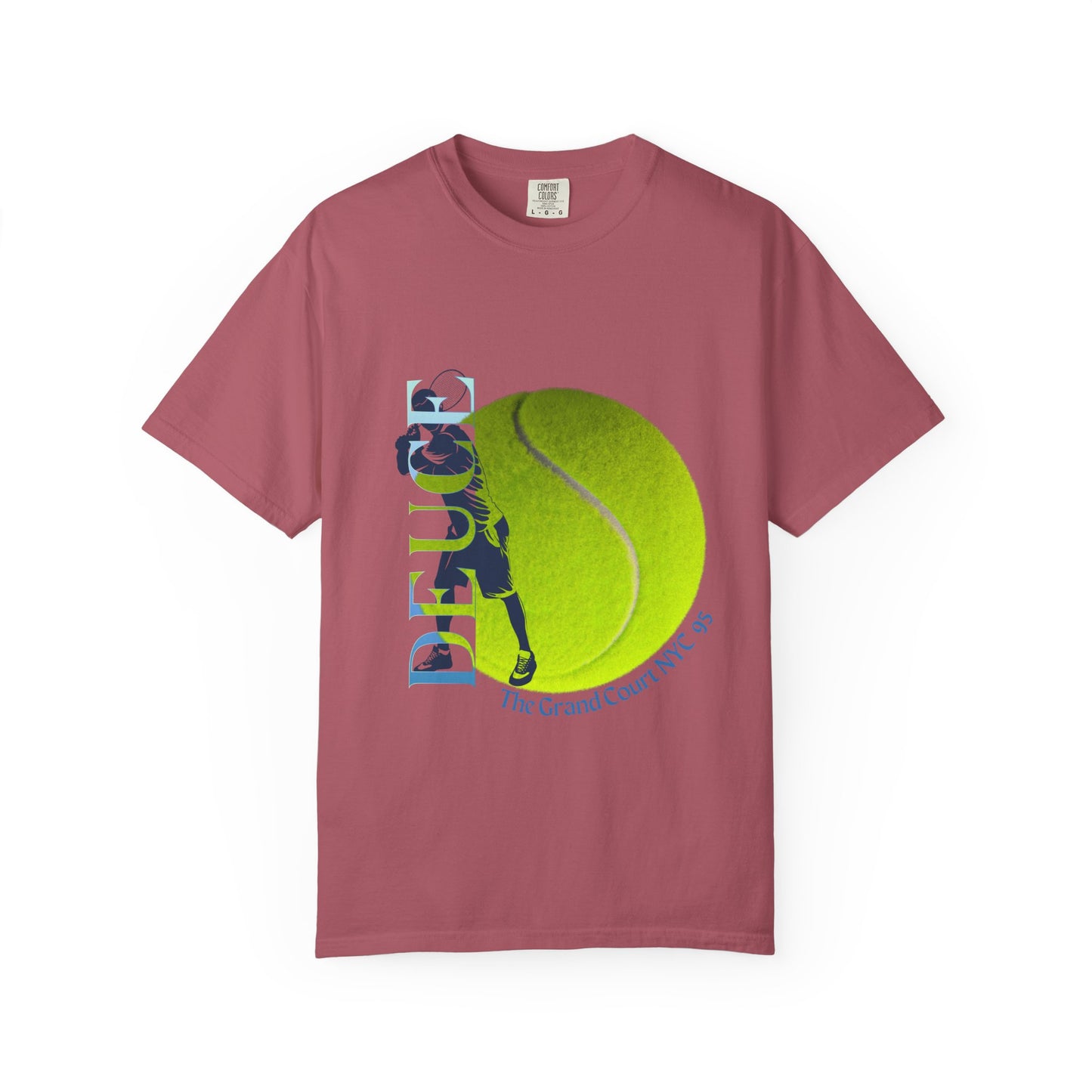PERSONALIZE Tennis Power Play Garment-Dyed T-shirt