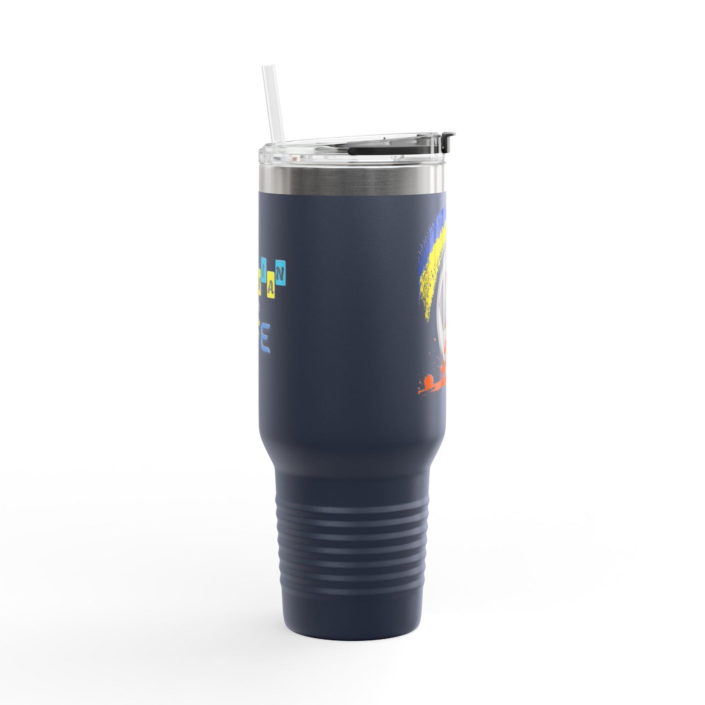 Ukrainian for Life Travel Mug, 40oz