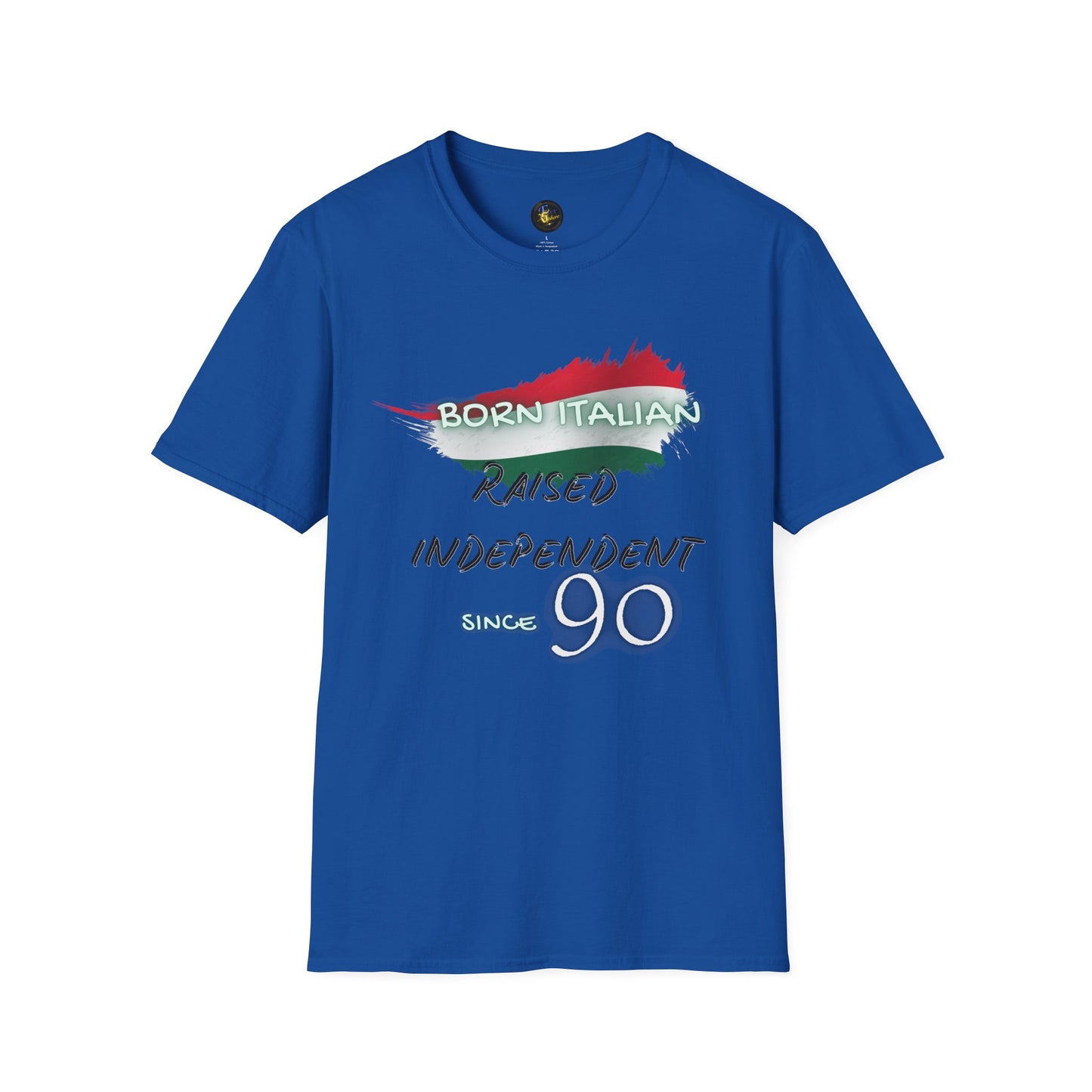 PERSONALIZE Born Italian Cotton T-Shirt - Independent Spirit Tee