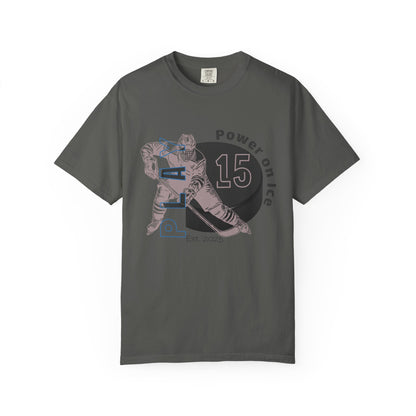 PERSONALIZE Women's Hockey Goalkeeper Garment-Dyed T-shirt