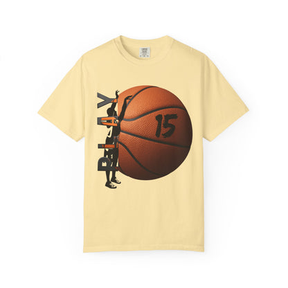 PERSONALIZE Unisex Basketball Garment-Dyed T-shirt Always in Play Mode