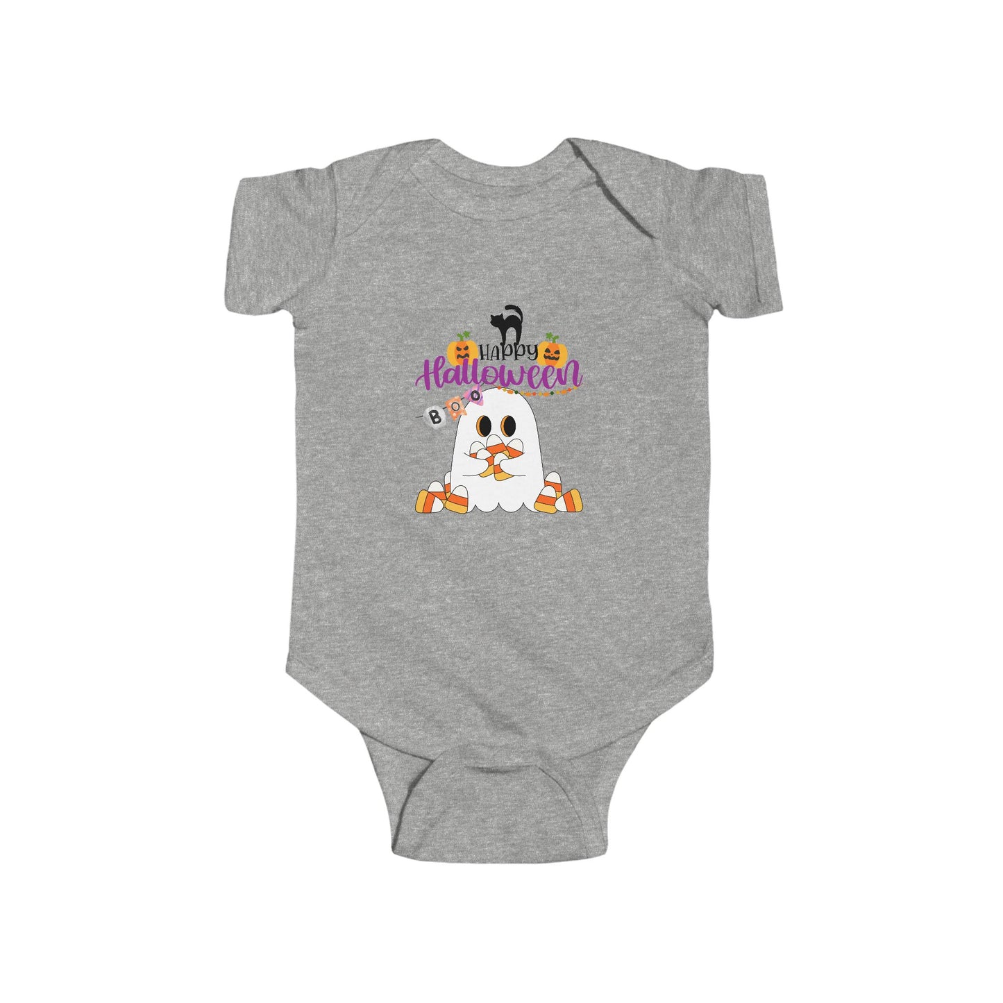 Baby Candy Ghost Cutie Short Sleeve Bodysuit