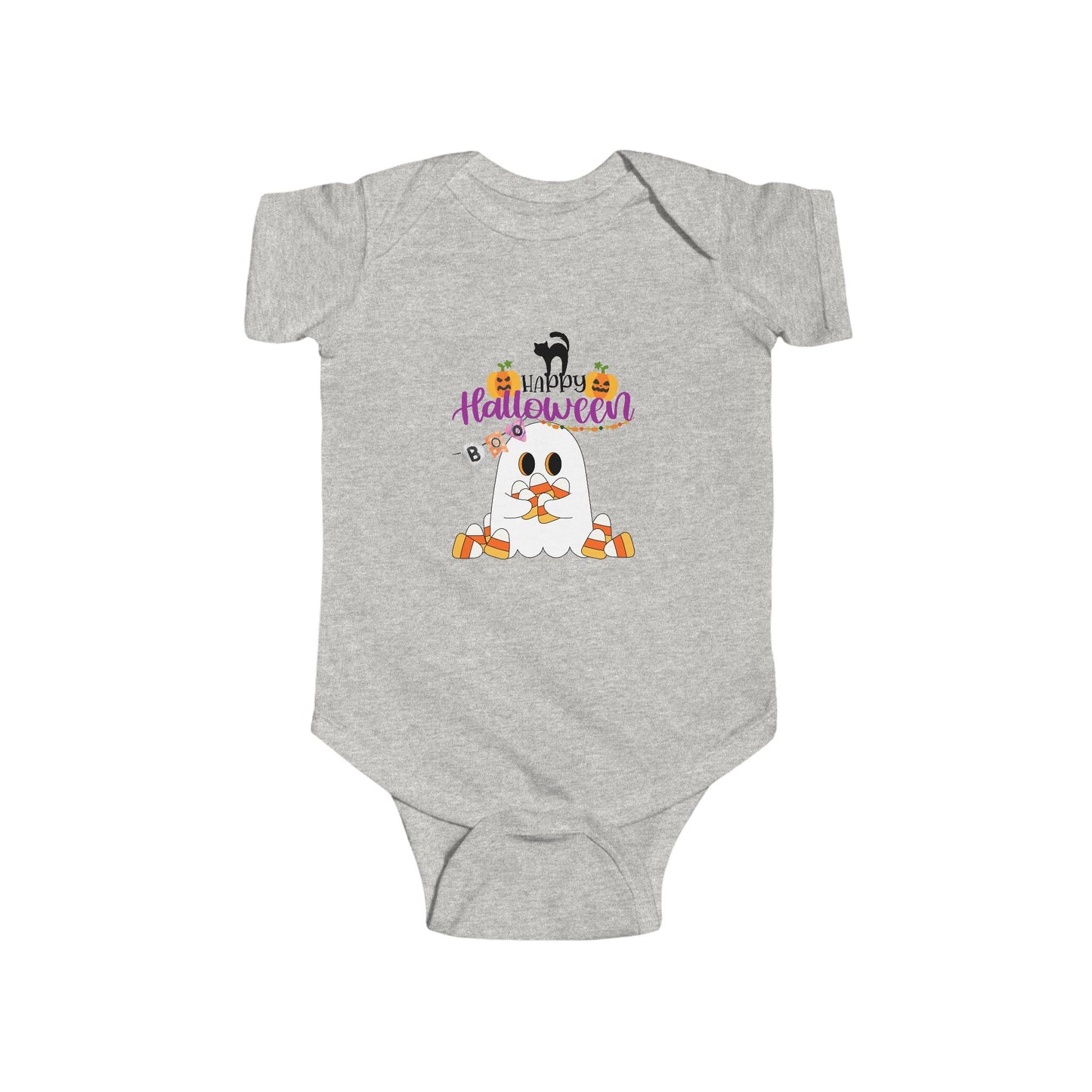 Baby Candy Ghost Cutie Short Sleeve Bodysuit