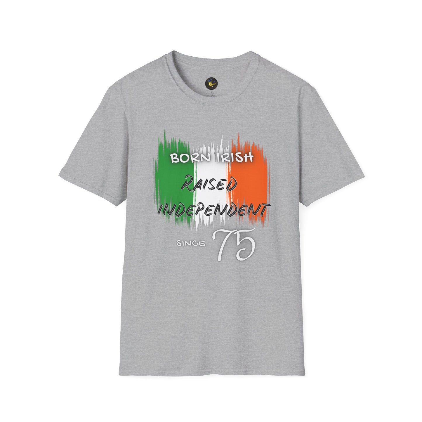 PERSONALIZE Born Irish Unisex Cotton T-Shirt - Independent Spirit Tee