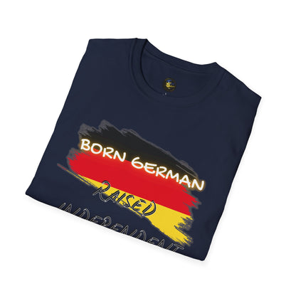 PERSONALIZE Born German Unisex Cotton T-Shirt - Independent Spirit Tee