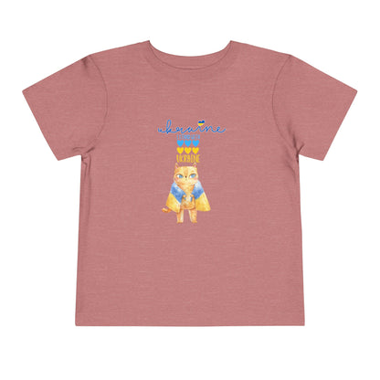 Toddler Brave Hearts, Proud Paws Tee