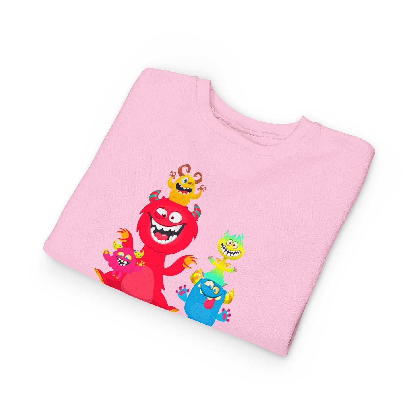 Toddler Colorful Monsters Sweatshirt