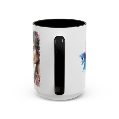 Ukrainian Wild Spirit Girl  Mug  Size 11oz, 15oz