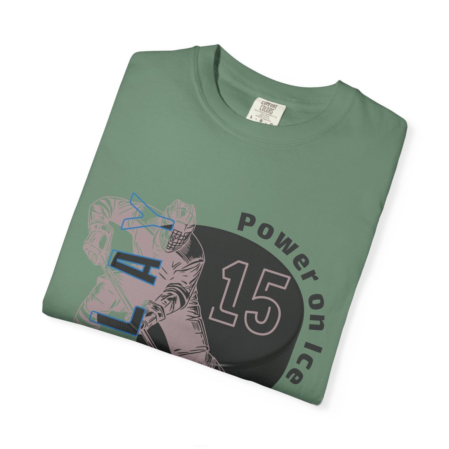 PERSONALIZE Women's Hockey Goalkeeper Garment-Dyed T-shirt