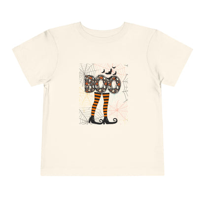 Toddler Boo Crew Witch Feet Tee