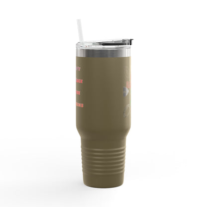 Game On  Football Season Sporty Insulated Travel Mug, 40oz
