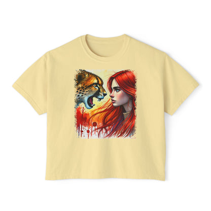 PERSONALIZE No Hesitation - Oversized Boxy Fit Graphic T-shirt